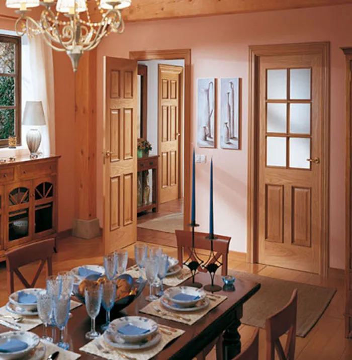 puertas interior madera clasica 4012